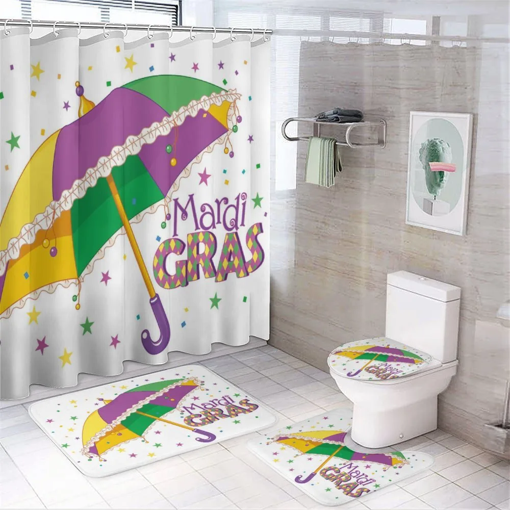 Umbrella Stars Fun — 4-Piece Bathroom Set preview