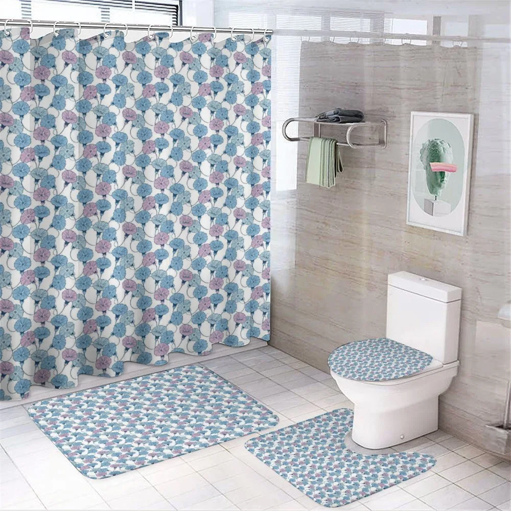 Bindweeds in Spring — 4-Piece Bathroom Set preview