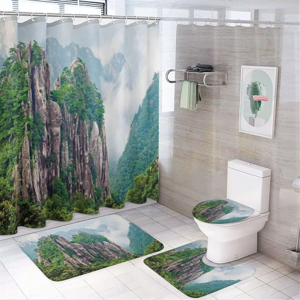 China Landscape Nature — 4-Piece Bathroom Set preview