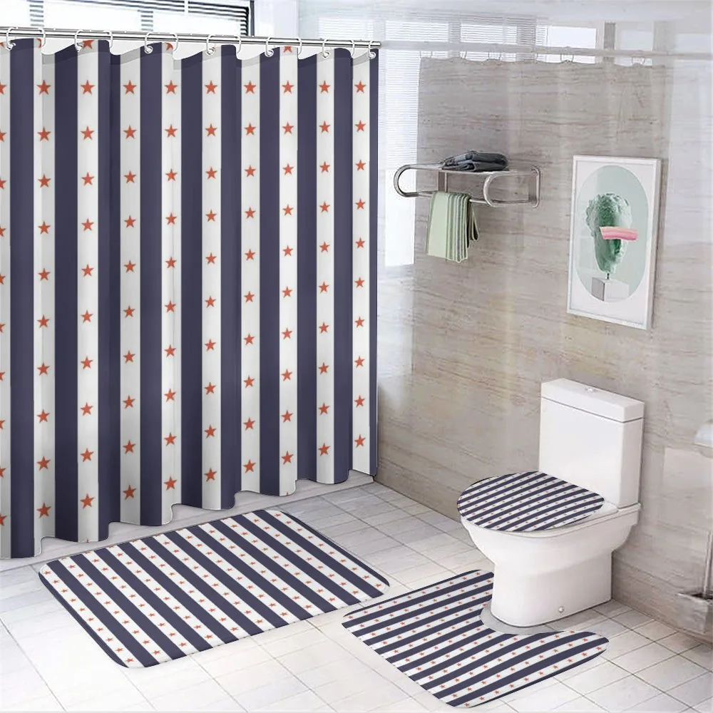 Famous Day of United States — 4-Piece Bathroom Set preview