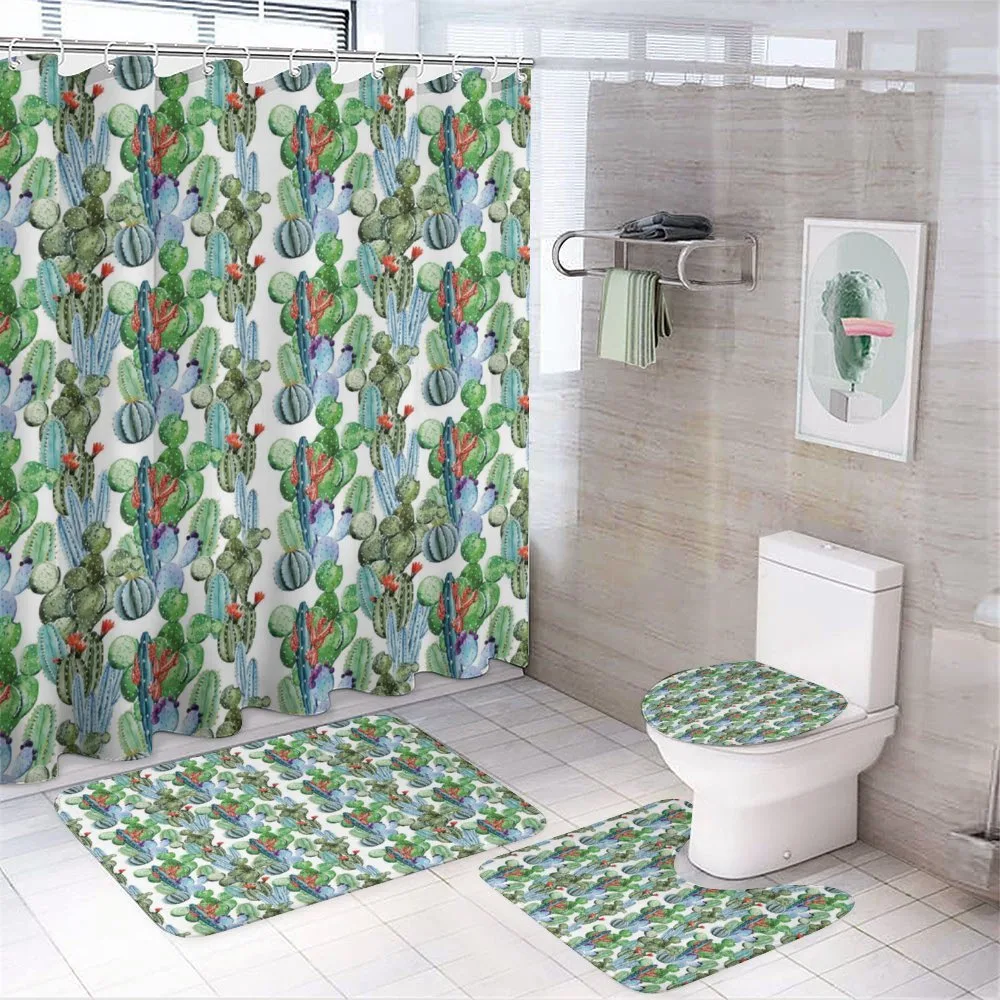 Hawaiian Summer Theme — 4-Piece Bathroom Set preview