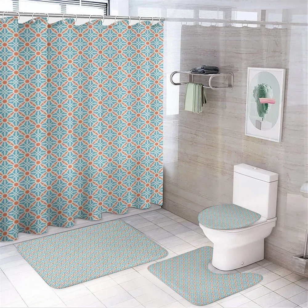 Lattice Moroccan Style — 4-Piece Bathroom Set preview