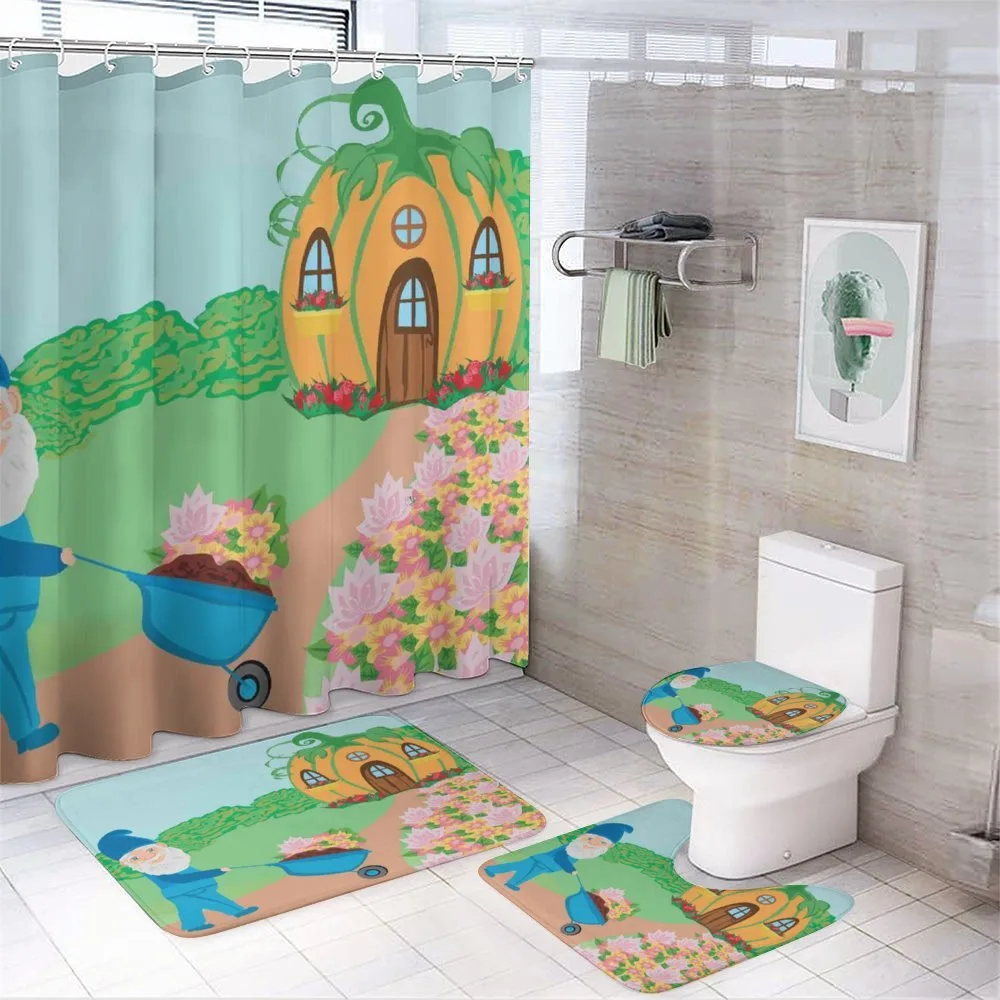 Magic House in the Forest — 4-Piece Bathroom Set preview