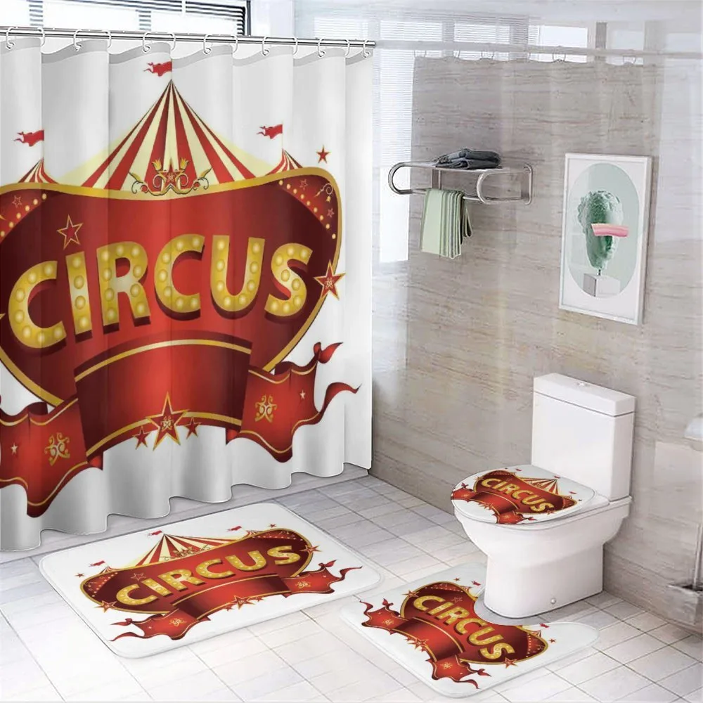 Carnival Sign Nightlife — 4-Piece Bathroom Set preview