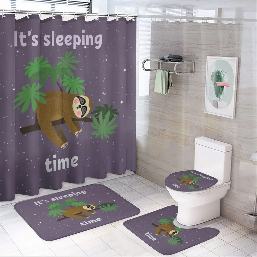 Cartoon Character — 4-Piece Bathroom Set preview