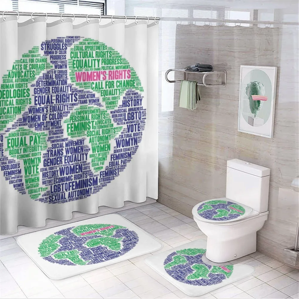 Equality Around World — 4-Piece Bathroom Set preview