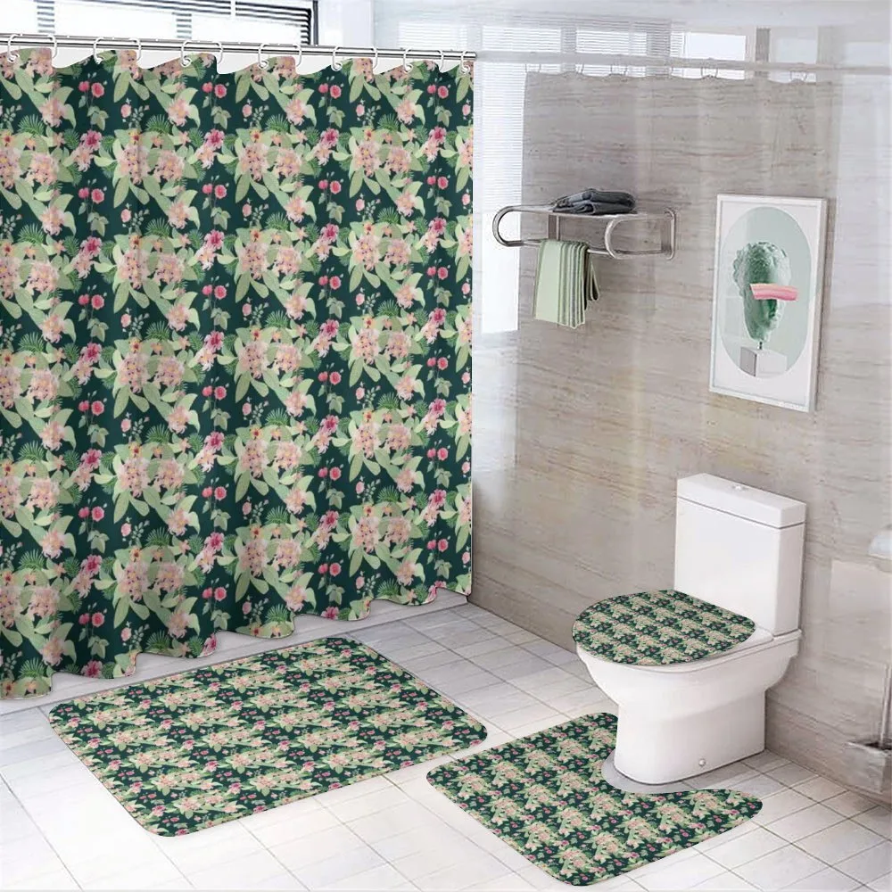 Garden Design 4-Piece Bathroom Set product video