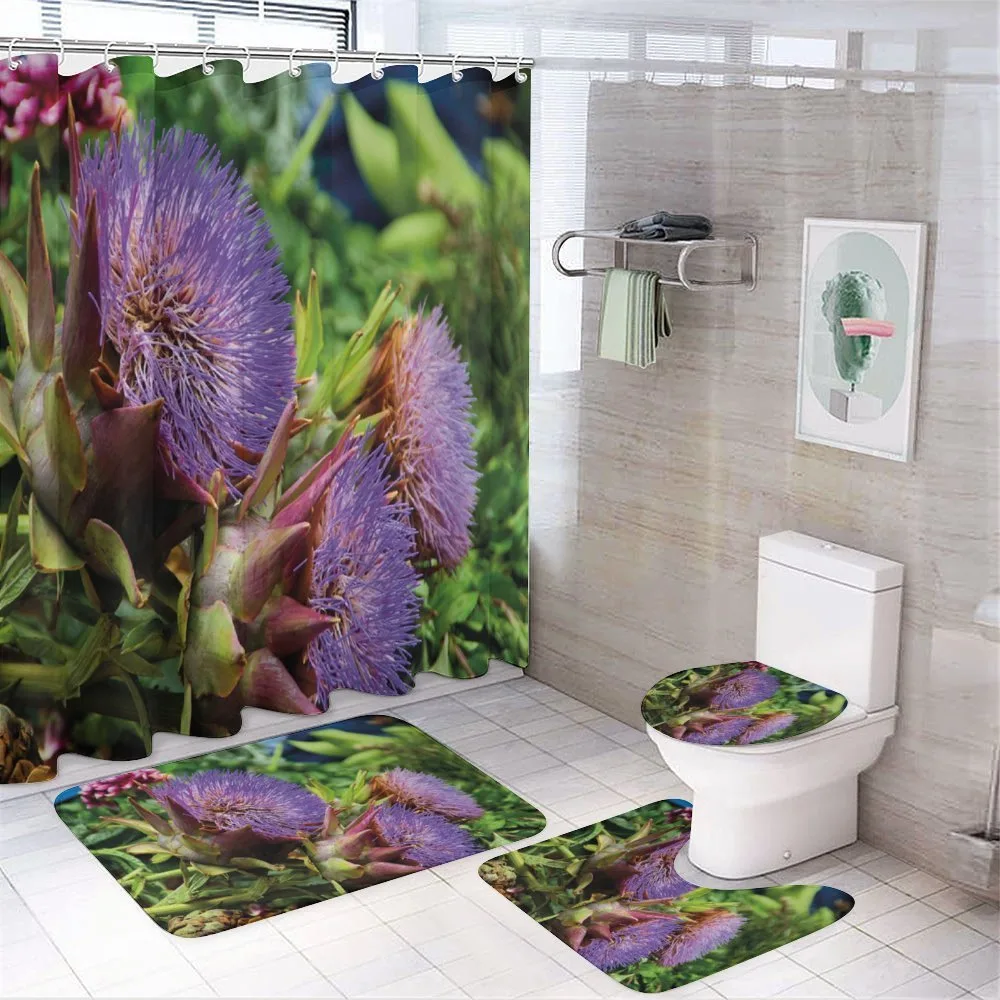 Mediterranean Flora — 4-Piece Bathroom Set preview