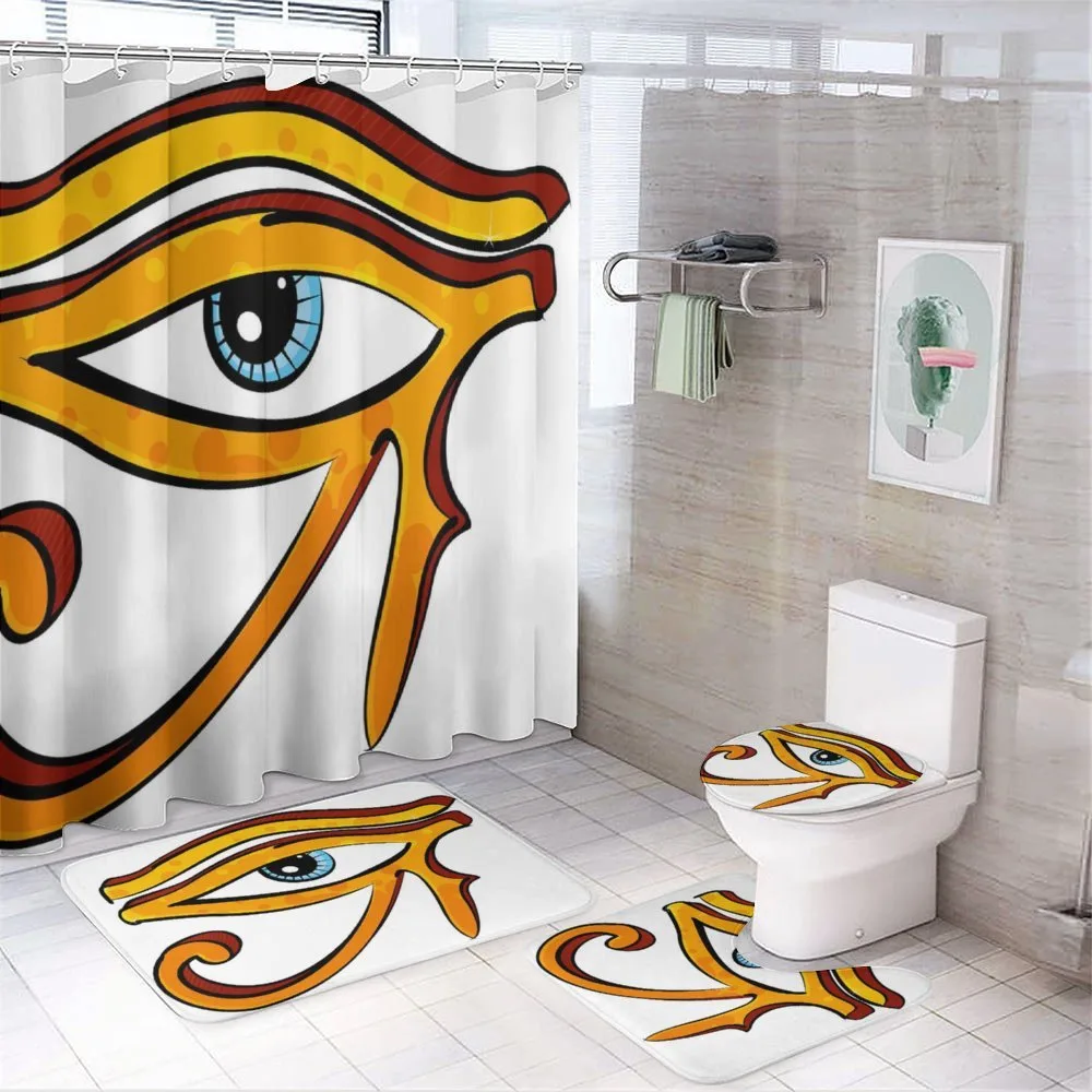 Eye Shape Egyptian — 4-Piece Bathroom Set preview