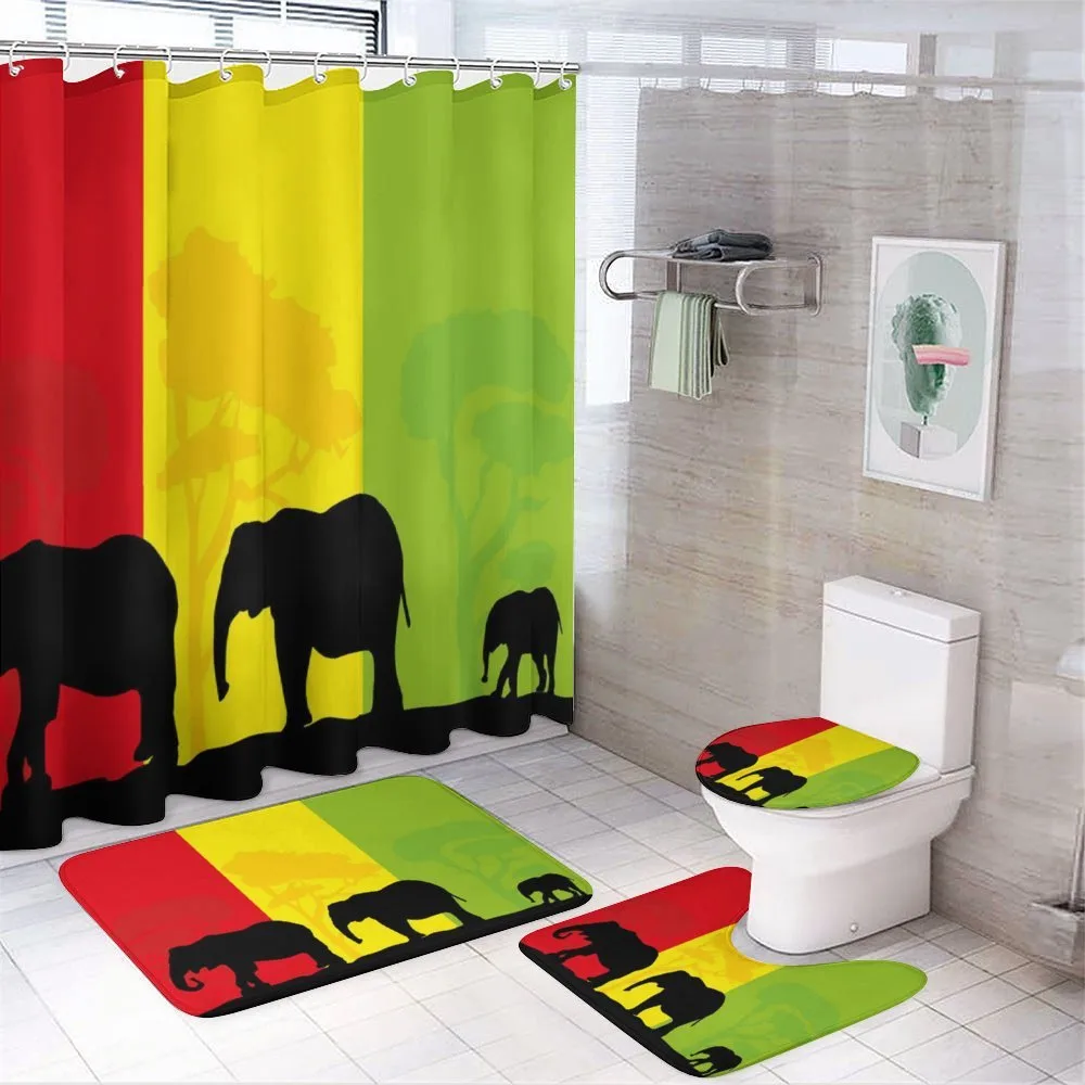 Fauna Elephant — 4-Piece Bathroom Set preview