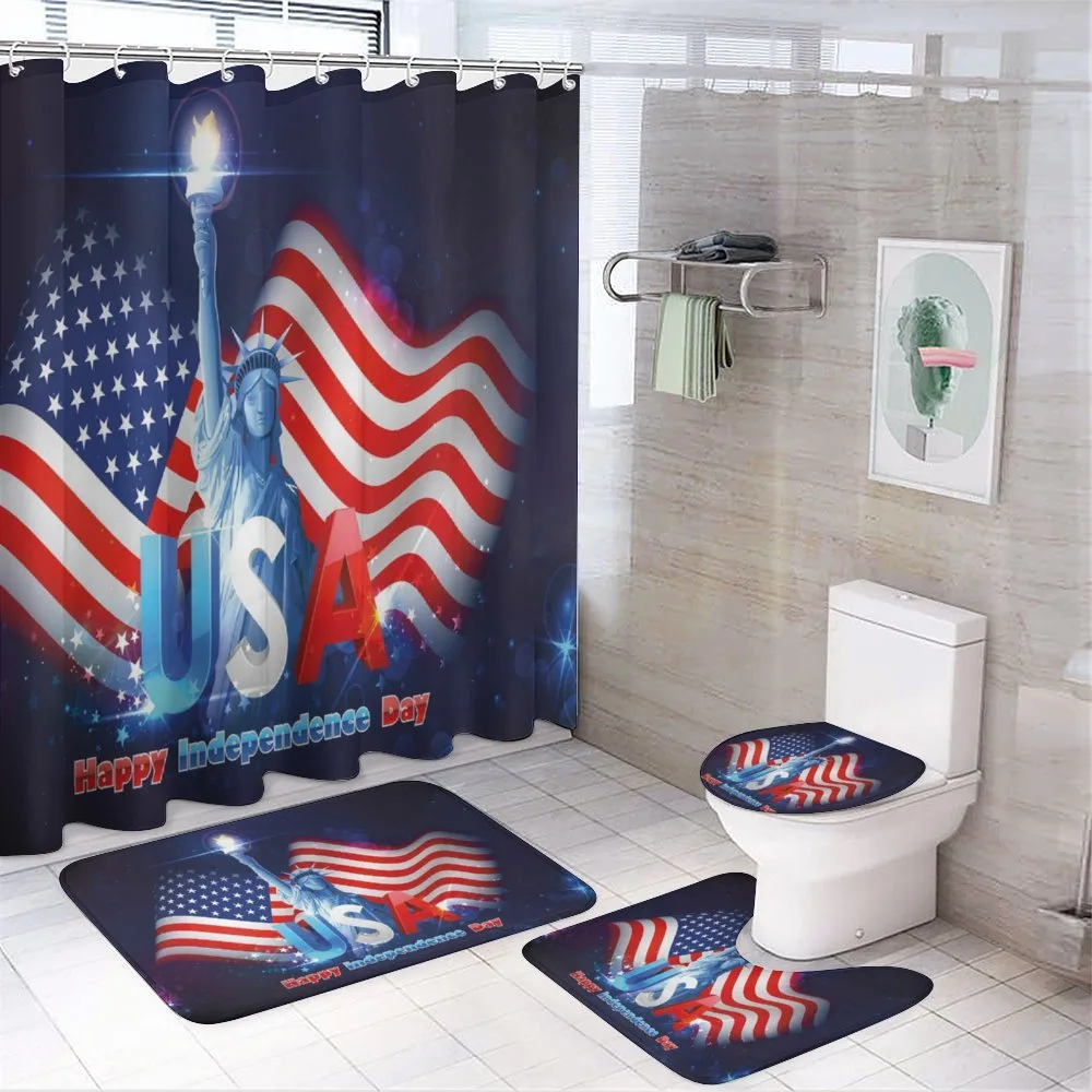Justice and Liberty — 4-Piece Bathroom Set preview