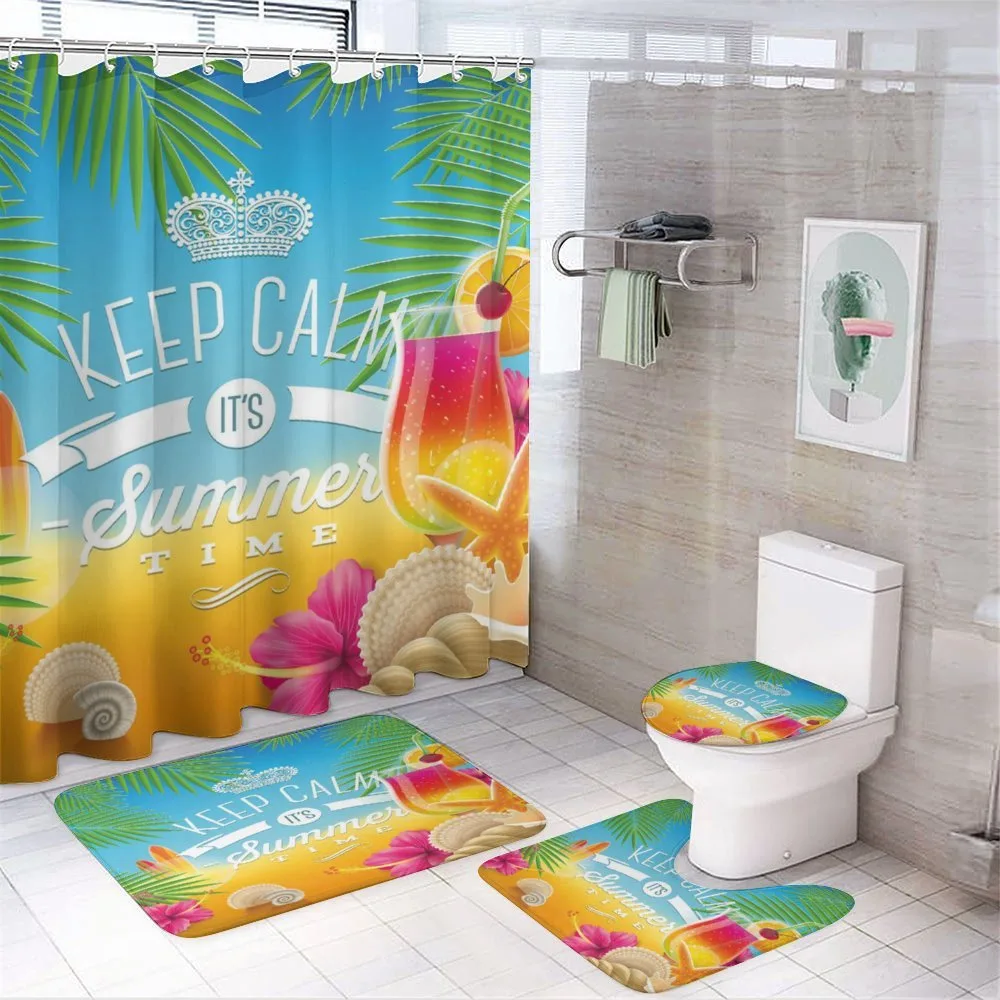Its Summer Time Holiday — 4-Piece Bathroom Set preview