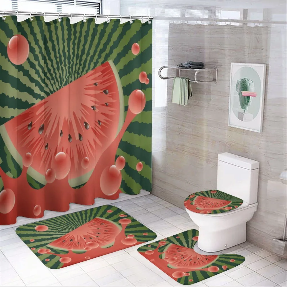 Vegetarian Garden Health — 4-Piece Bathroom Set preview