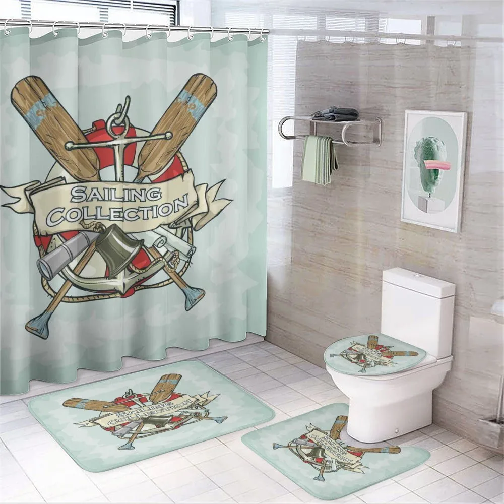 Yacht Club Antiques — 4-Piece Bathroom Set preview