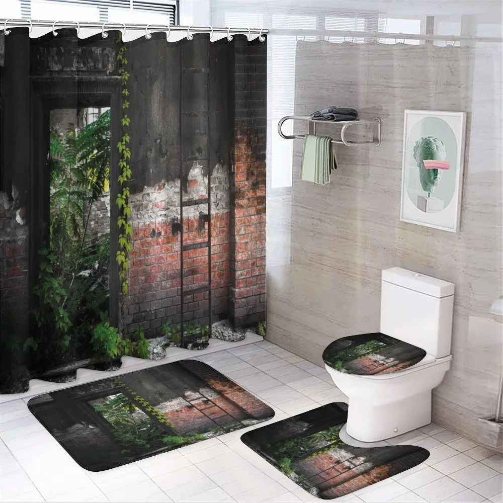 Bricks Plants — 4-Piece Bathroom Set preview