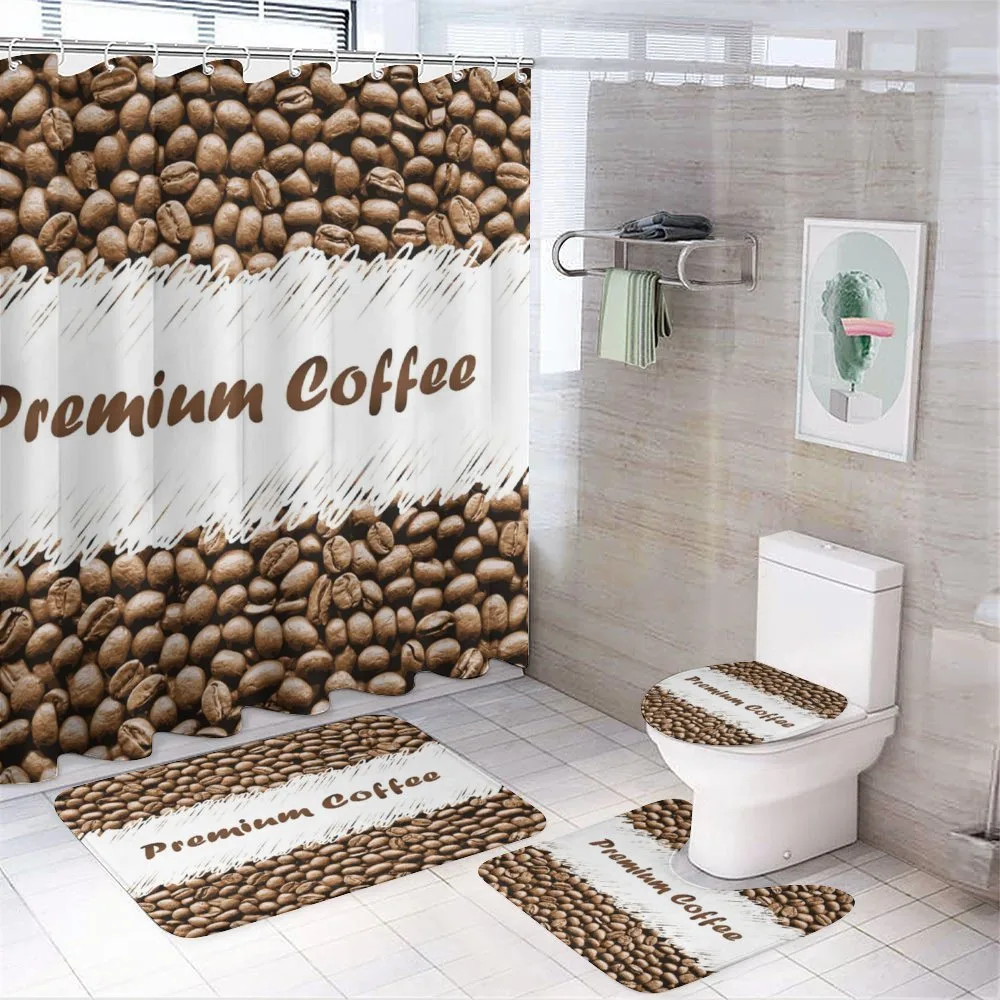 Fresh Arabica Premium — 4-Piece Bathroom Set preview