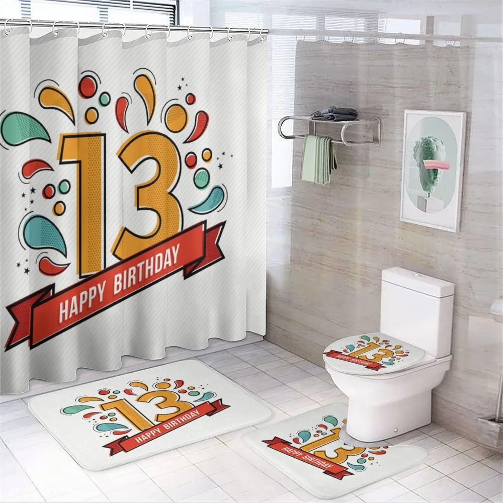Line 13 Year 4-Piece Bathroom Set product video
