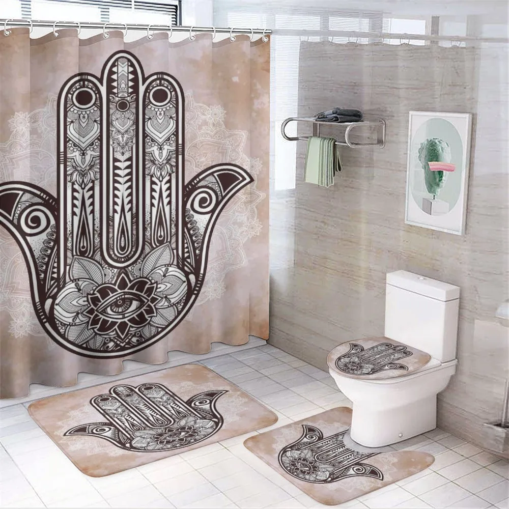 Mystic Mandala Eastern — 4-Piece Bathroom Set preview