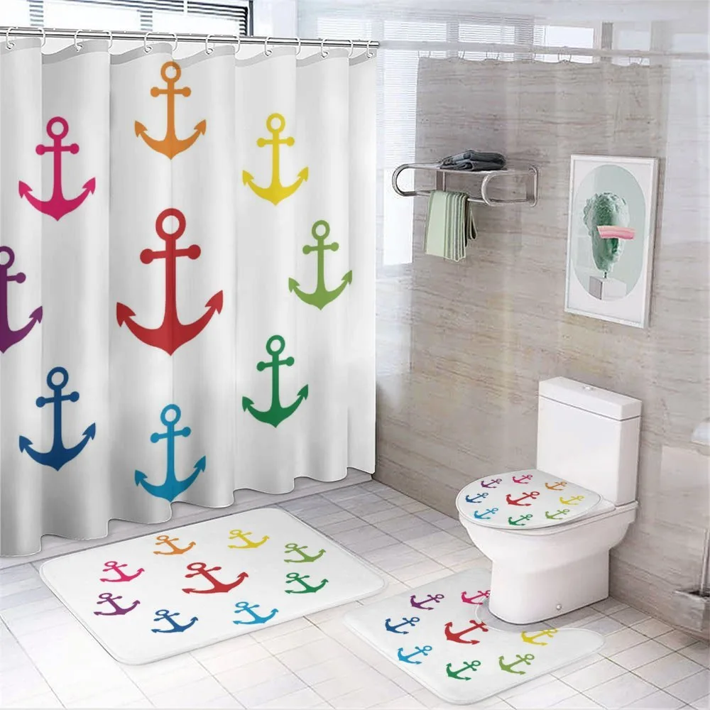 Colorful Marine — 4-Piece Bathroom Set preview