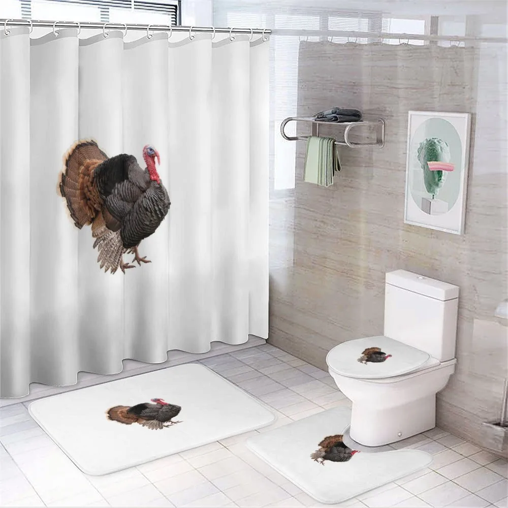 Farm Animal Portrait — 4-Piece Bathroom Set preview