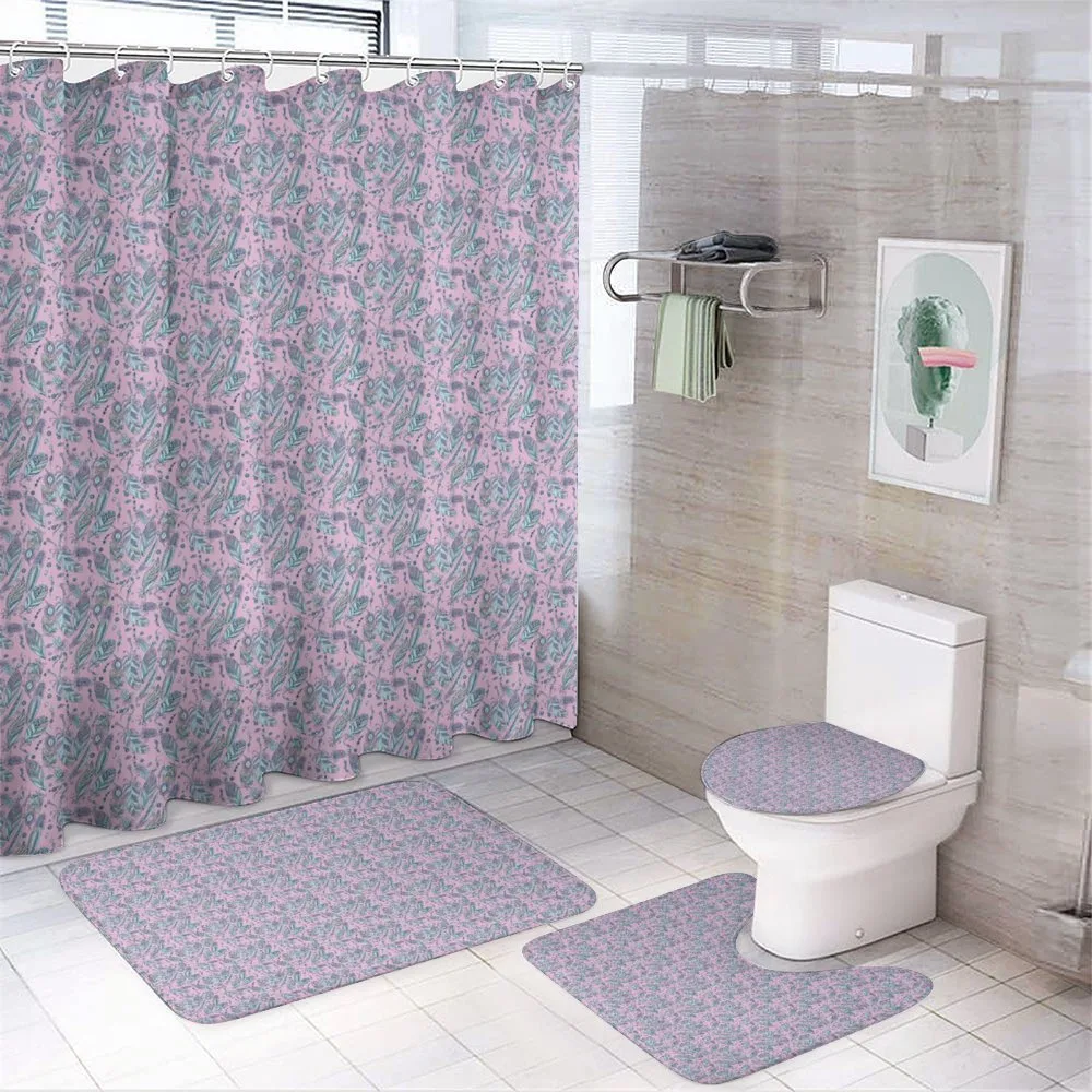 Native Beads and Feathers 4-Piece Bathroom Set product video