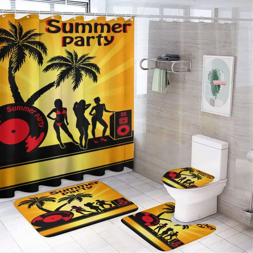Party Girls Vinyl Record — 4-Piece Bathroom Set preview