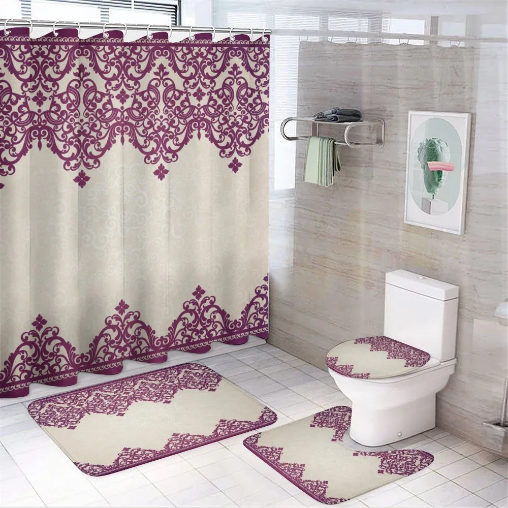 Rococo Spiral 4-Piece Bathroom Set product video