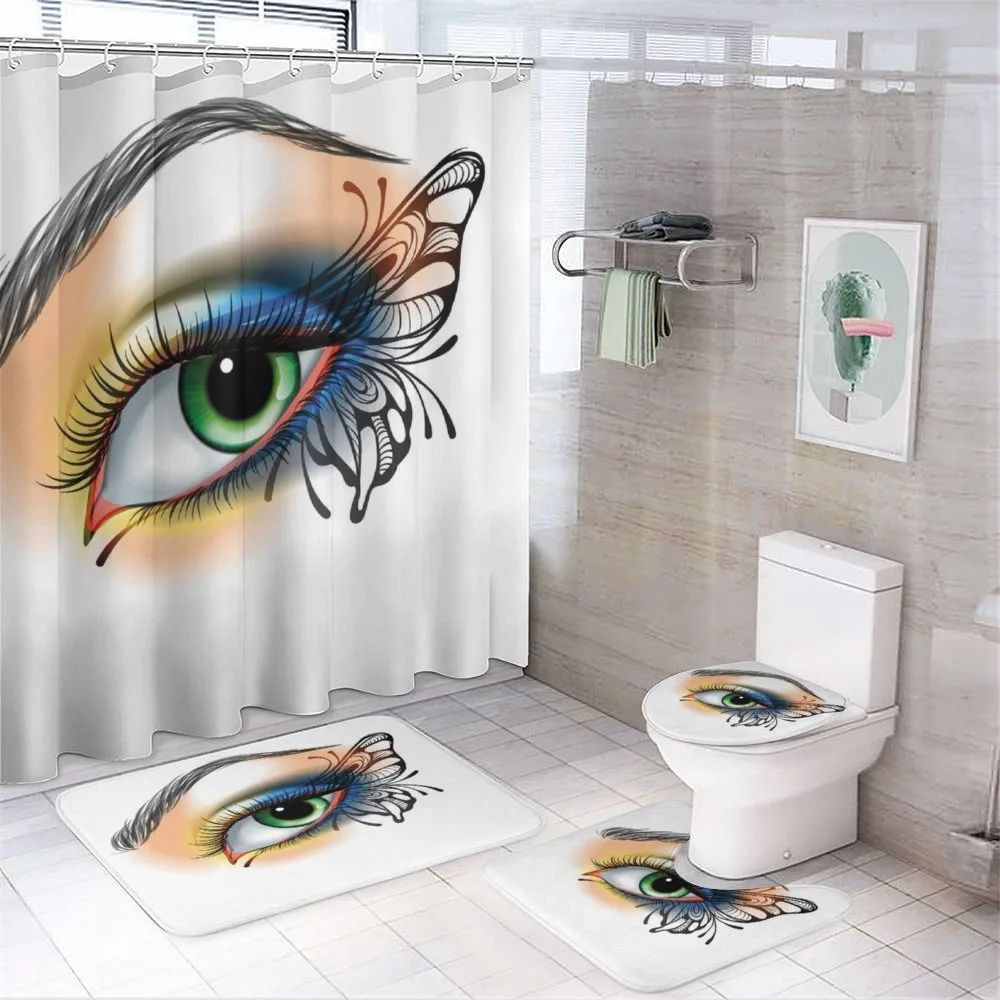 Fantasy Woman Make up Wing — 4-Piece Bathroom Set preview
