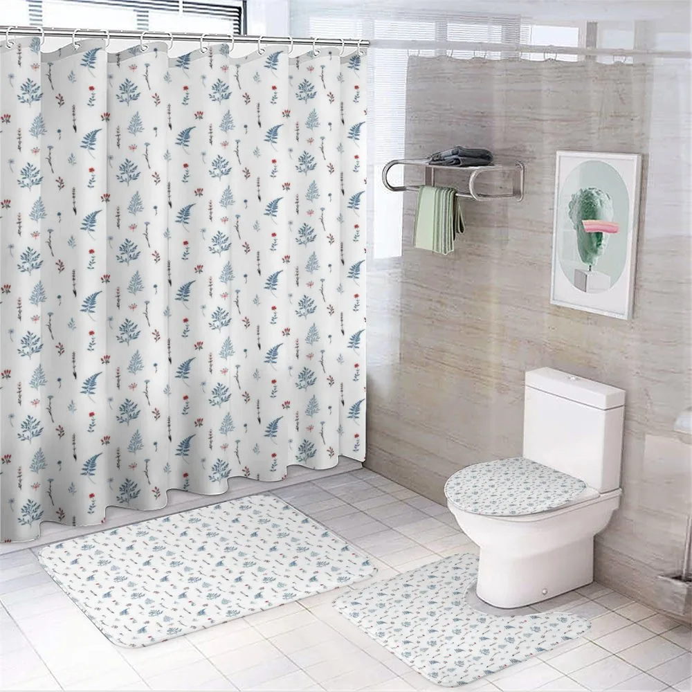 Flowers Herbs Plants — 4-Piece Bathroom Set preview