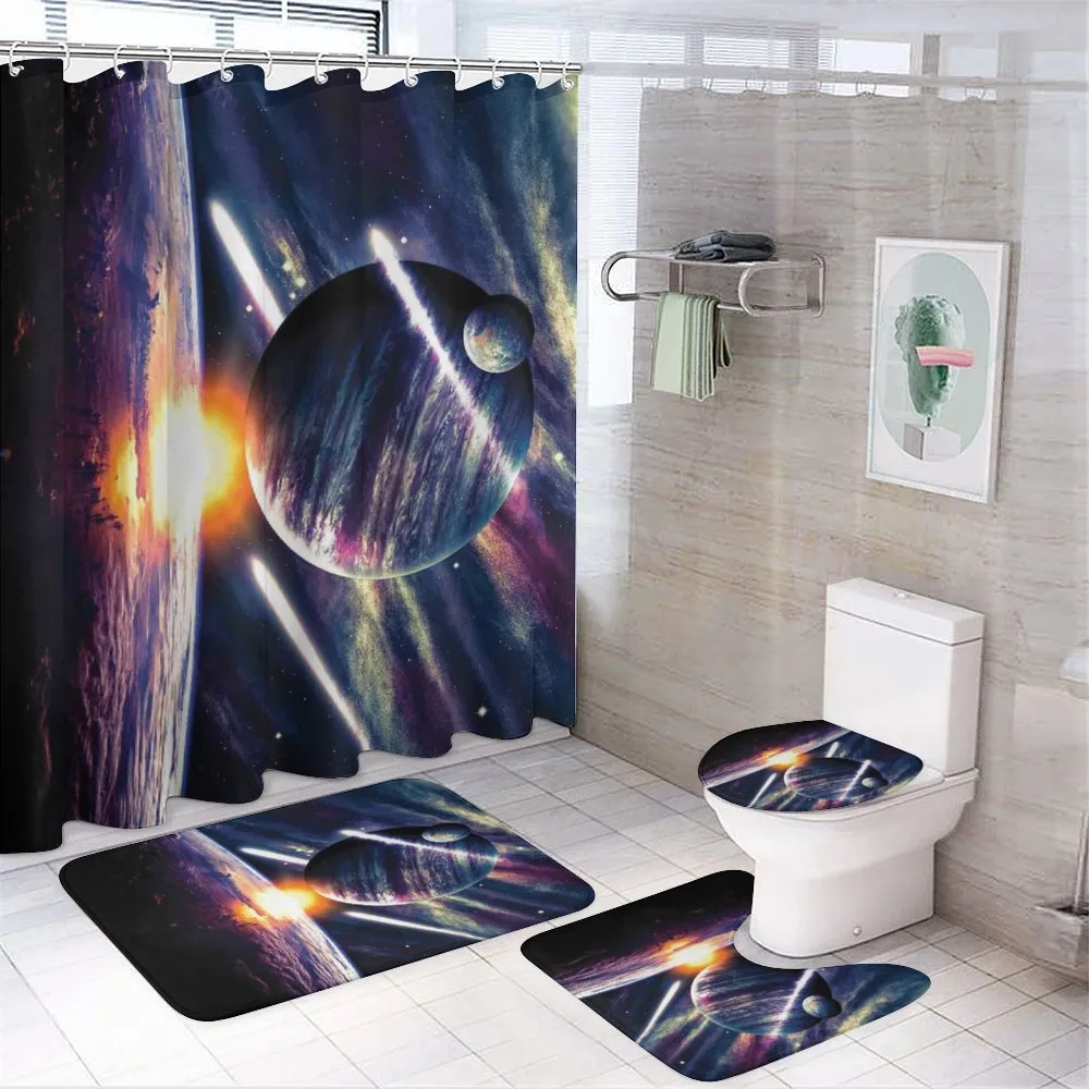 Planet Earth Stardust — 4-Piece Bathroom Set preview