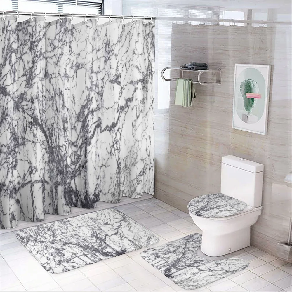 Surreal Abstract — 4-Piece Bathroom Set preview