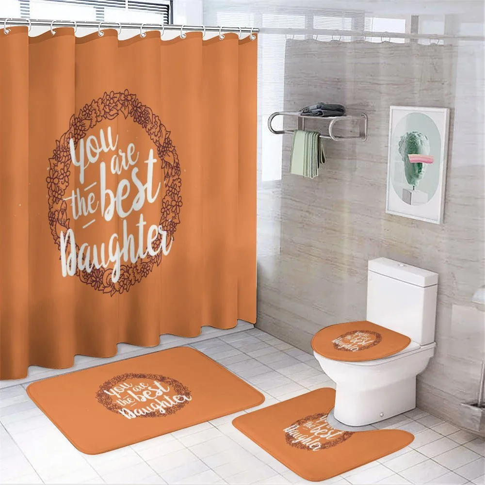 You are the Best Daughter — 4-Piece Bathroom Set preview
