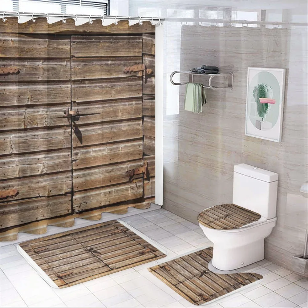 Abandoned Vintage Farm — 4-Piece Bathroom Set preview