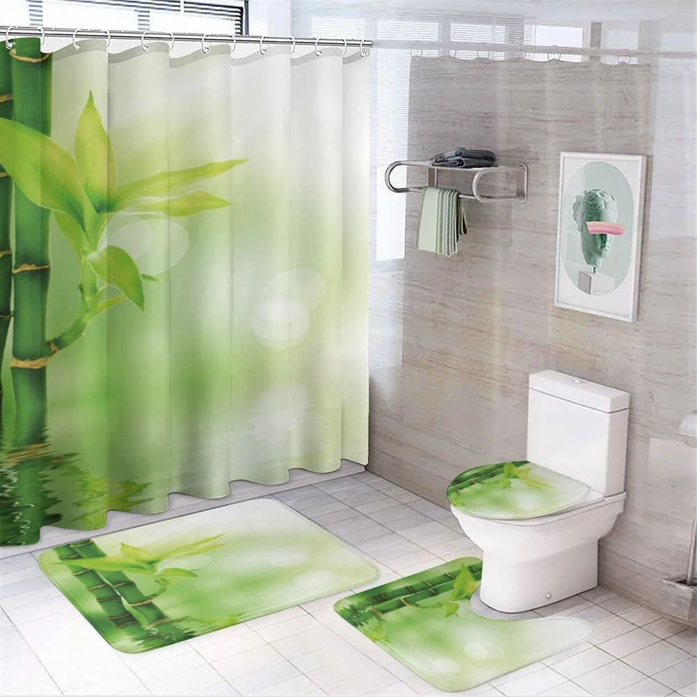 Bamboo out of Water — 4-Piece Bathroom Set preview