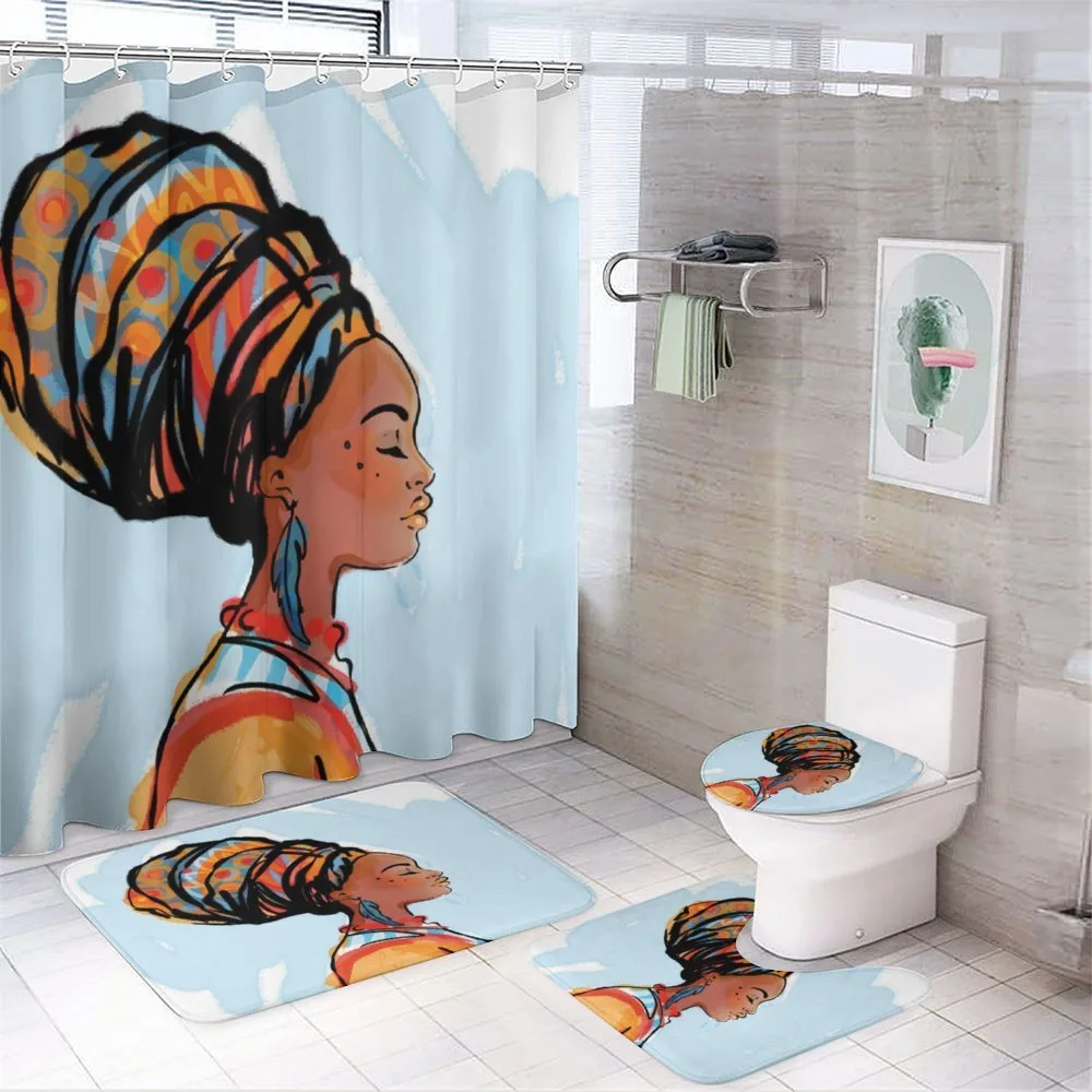 Traditional Woman — 4-Piece Bathroom Set preview