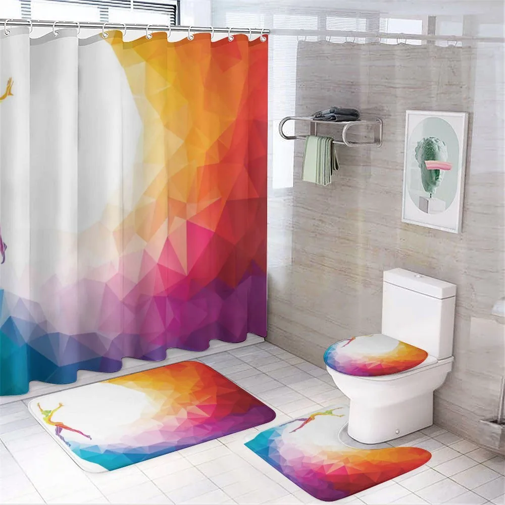 Gymnastics Girl — 4-Piece Bathroom Set preview