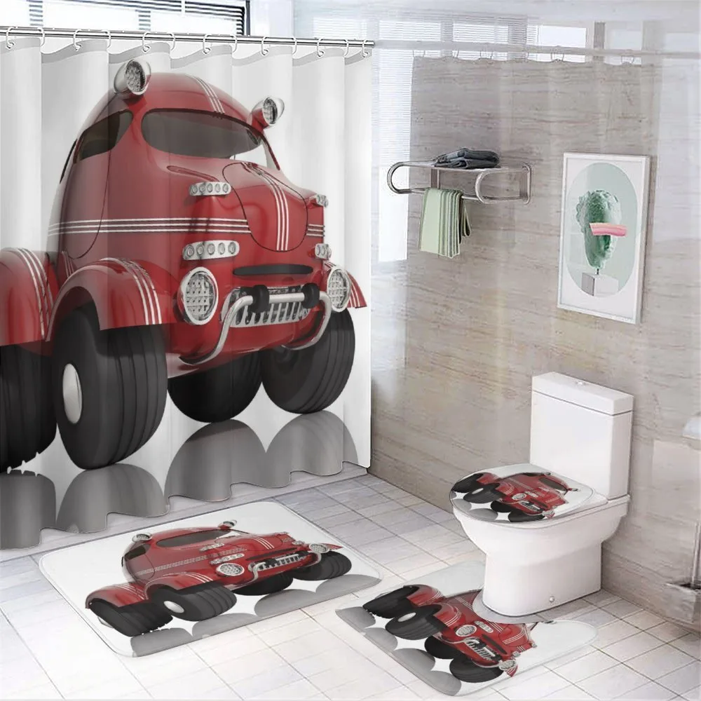 Realistic Kids Toy Design — 4-Piece Bathroom Set preview