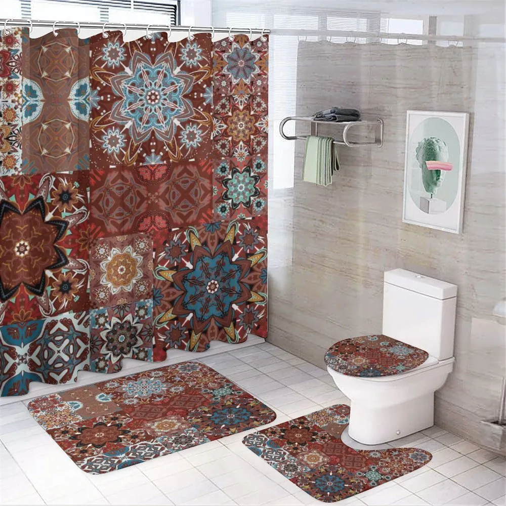 Victorian Mandala — 4-Piece Bathroom Set preview