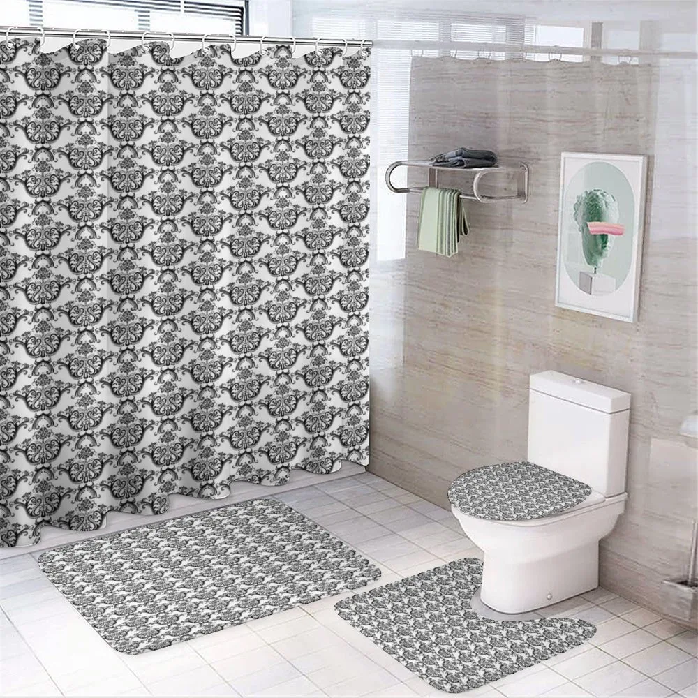 Rococo Revival Curls — 4-Piece Bathroom Set preview