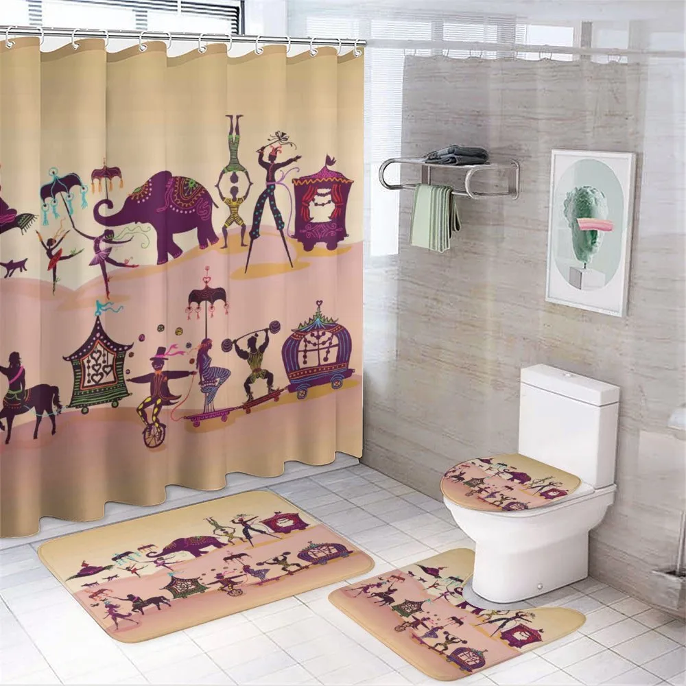Oriental Fantasy Theme — 4-Piece Bathroom Set preview