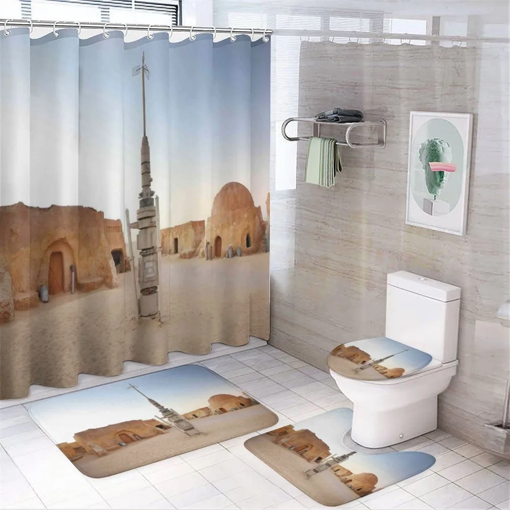 Planet Town Wars Image — 4-Piece Bathroom Set preview