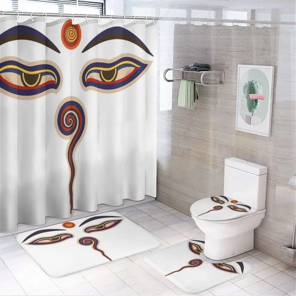 Culture Heritage Mystic Design — 4-Piece Bathroom Set preview