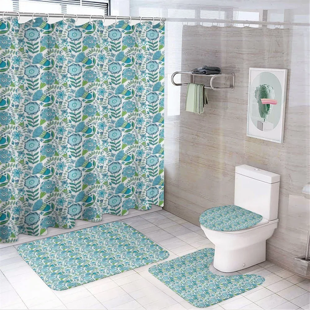 Flora Nature Flower — 4-Piece Bathroom Set preview