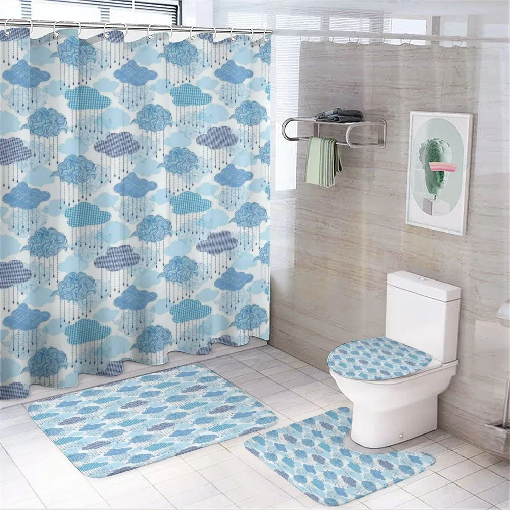 Nimbus Clouds — 4-Piece Bathroom Set preview