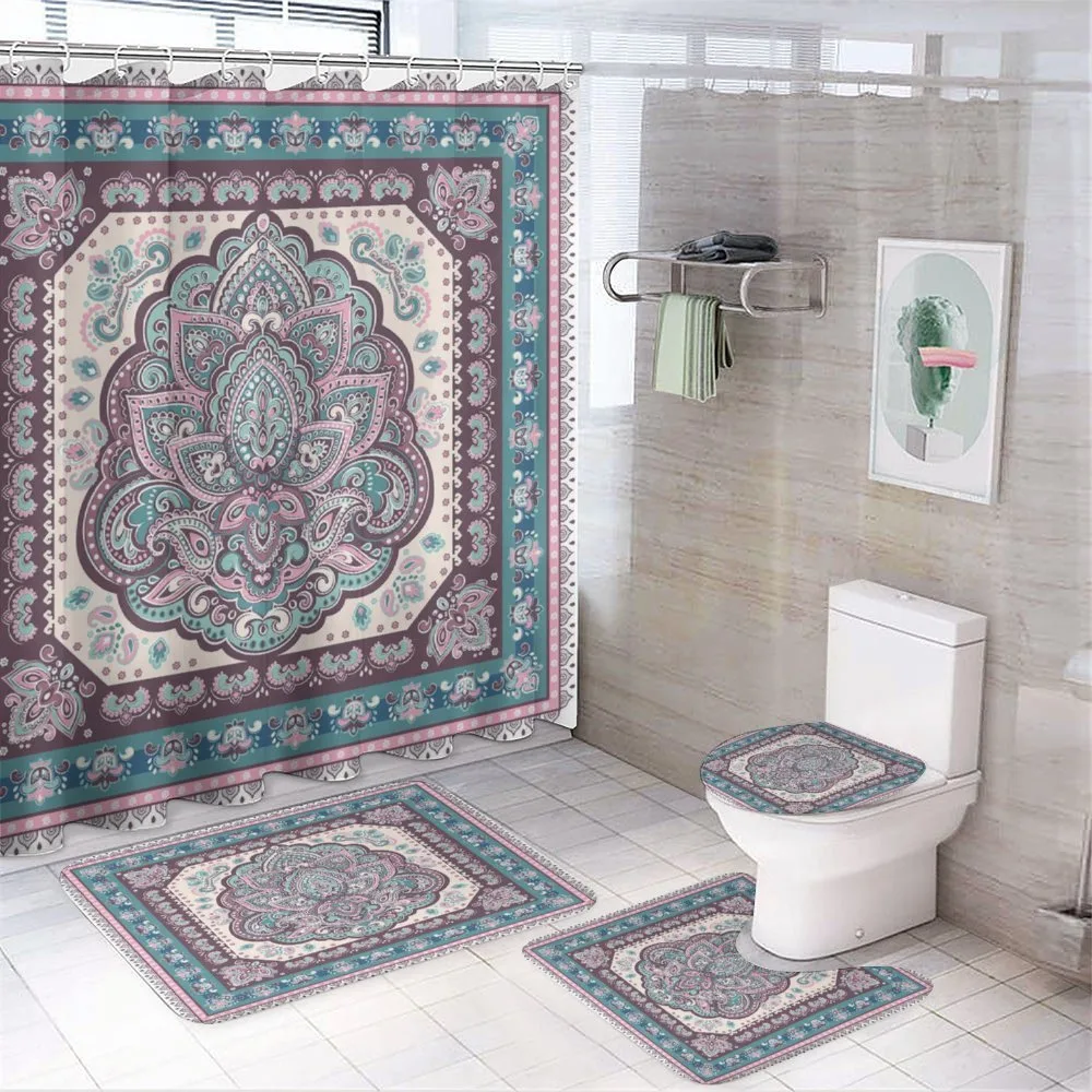 Paisley Oriental — 4-Piece Bathroom Set preview
