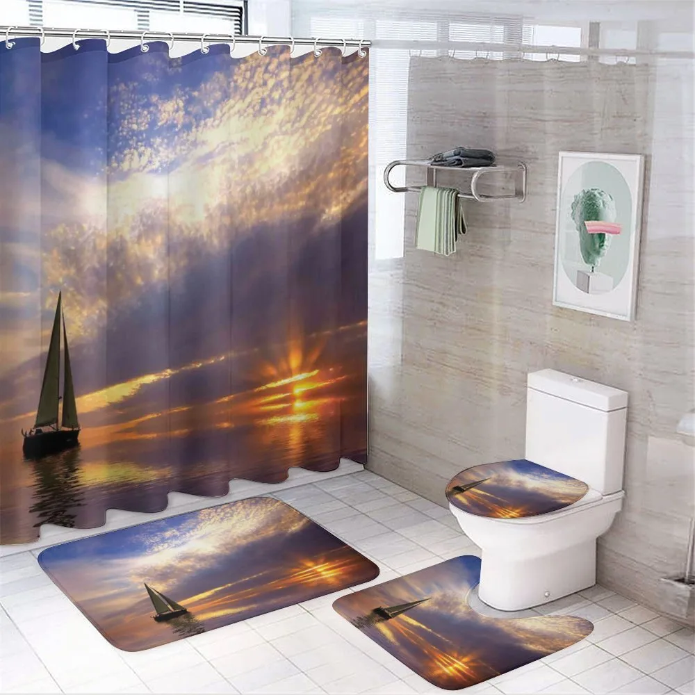 Romantic Honeymoon — 4-Piece Bathroom Set preview