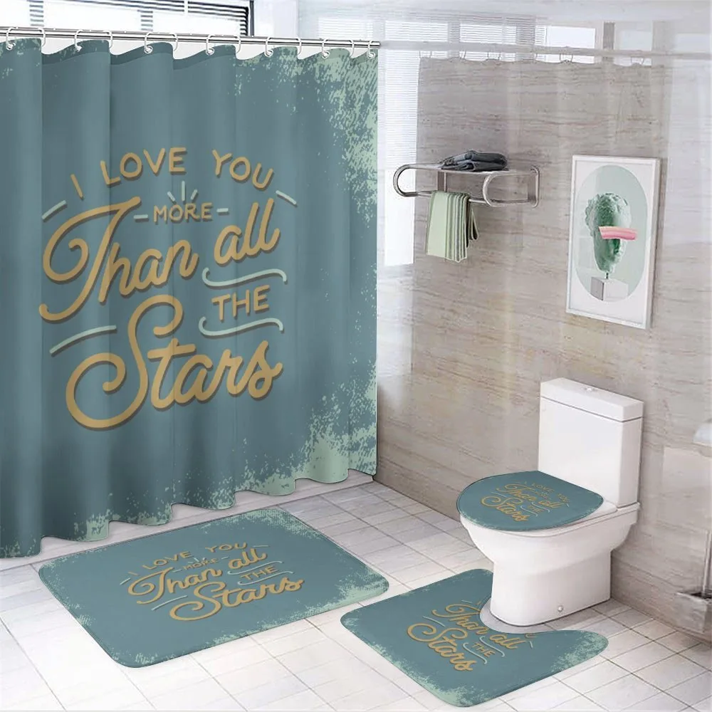 Vintage Grunge — 4-Piece Bathroom Set preview