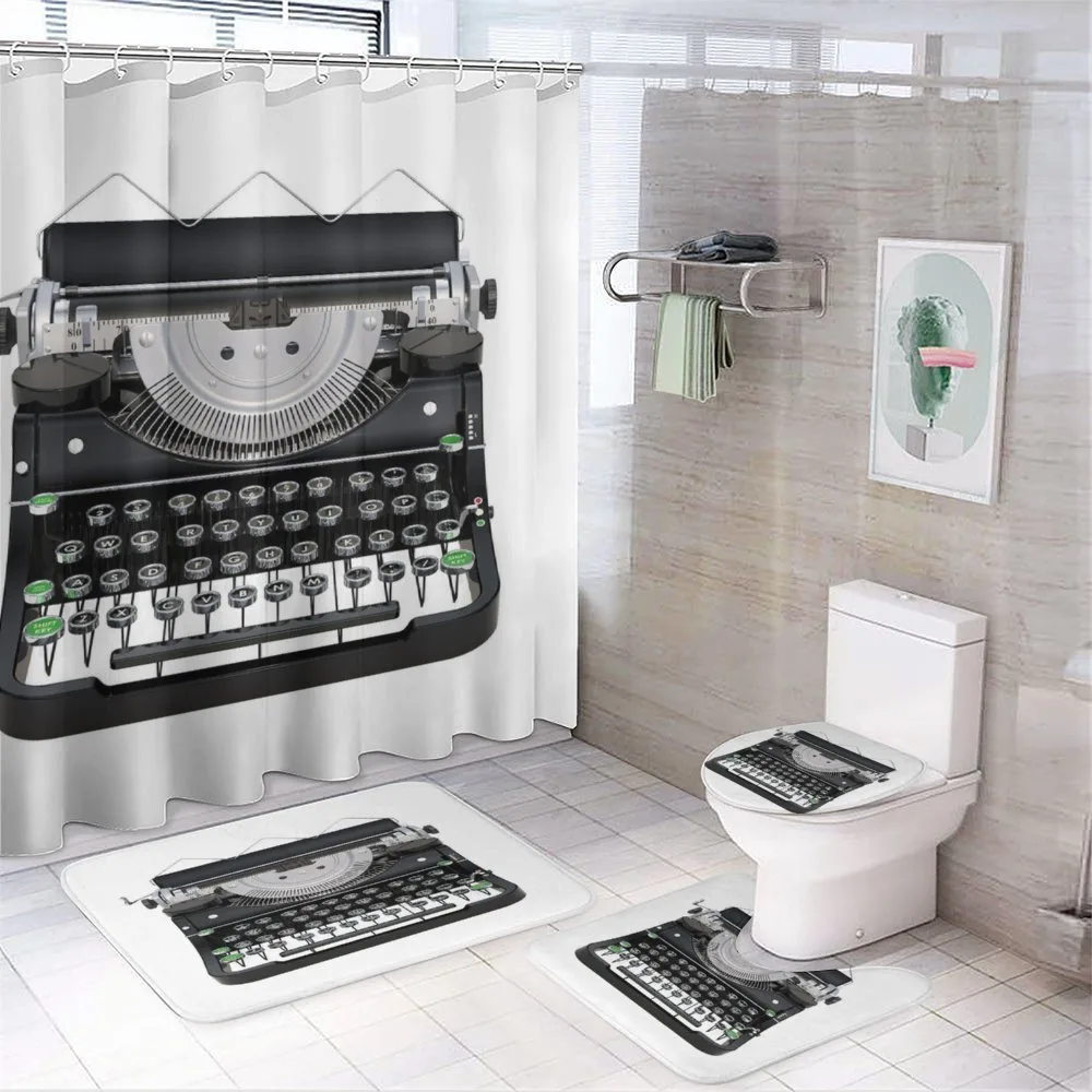Antique Writing Device — 4-Piece Bathroom Set preview