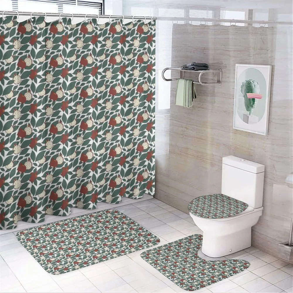 Ornate Winter Season — 4-Piece Bathroom Set preview