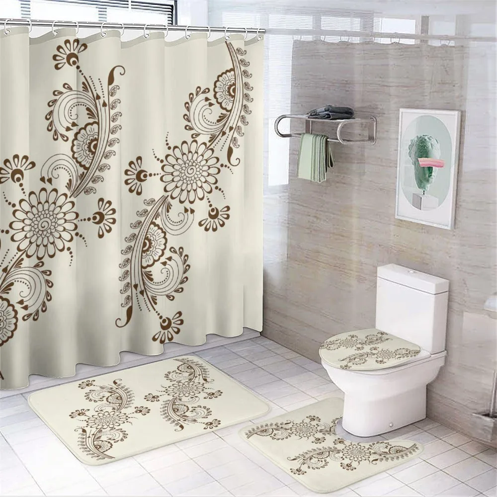 South Pattern — 4-Piece Bathroom Set preview